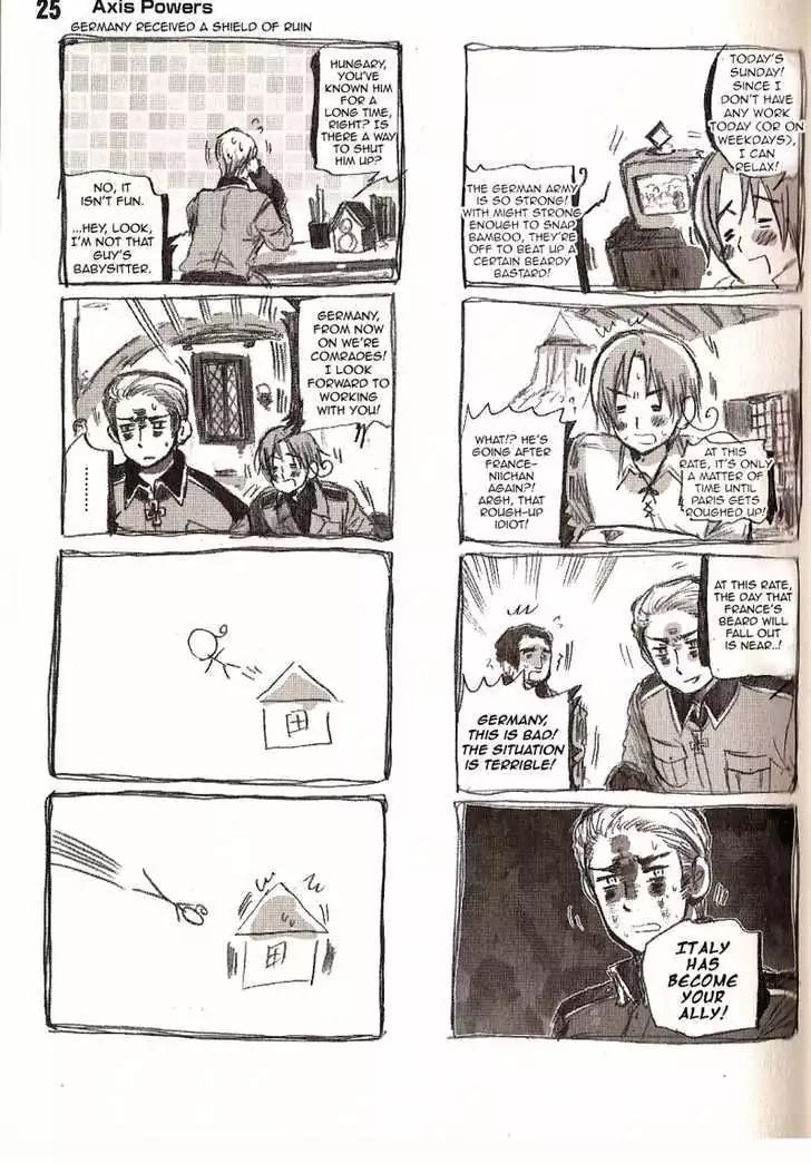 Hetalia Chapter 1.3 page 4 - Vol.1 Chapter 3: Axis Powers