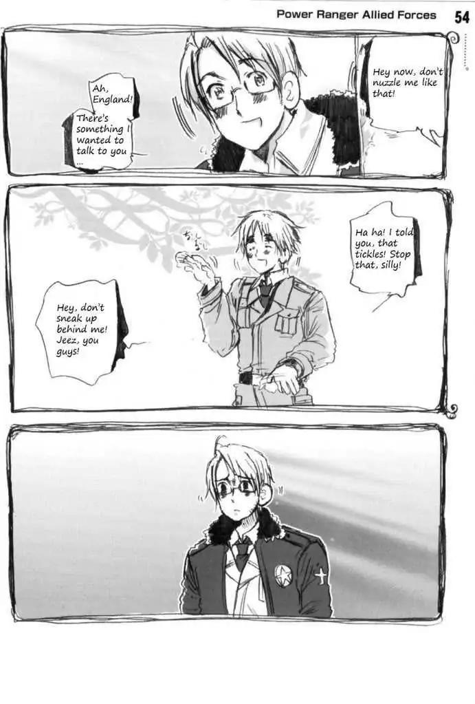 Hetalia Chapter 1.4-5 page 4 - Vol.1 Chapter 4.5: Power Rangers Allied Forces (Part 2)