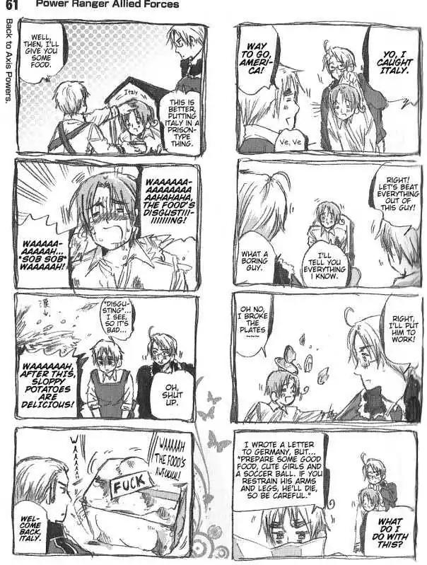 Hetalia Vol.1 Chapter 4 page 3 - Vol.1 Chapter 4: Power Rangers Allied Forces (Part 1)