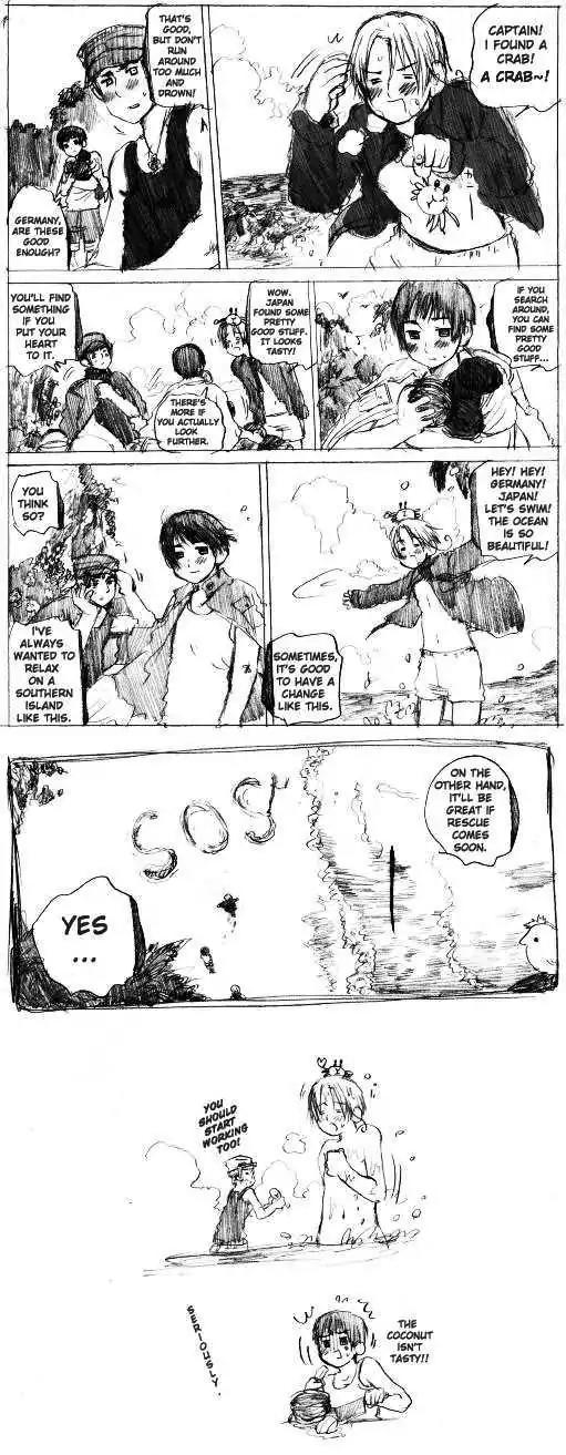 Hetalia Chapter 1.5 page 1 - Vol.1 Chapter 5: Calling Out SOS From The Center Of The World