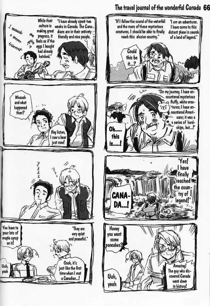 Hetalia Chapter 1.6 page 1 - Vol.1 Chapter 6: Magnificent Canada Traveler's Journal