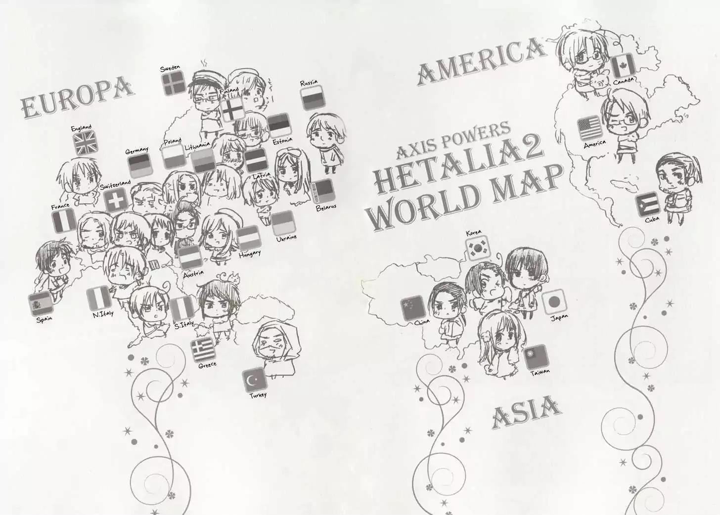 Hetalia Chapter 2.2 page 1 - Vol.2 Chapter 2: Character Introduction