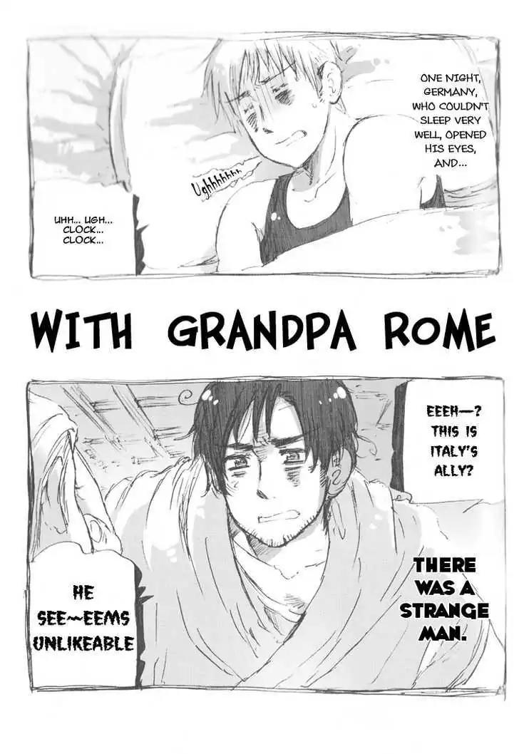 Hetalia Chapter 2.3 page 1 - Vol.2 Chapter 3: With Grandpa Rome