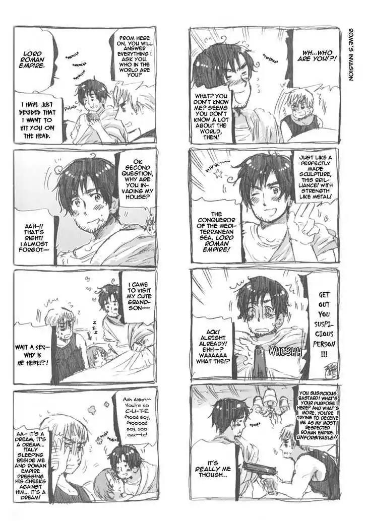 Hetalia Chapter 2.3 page 2 - Vol.2 Chapter 3: With Grandpa Rome