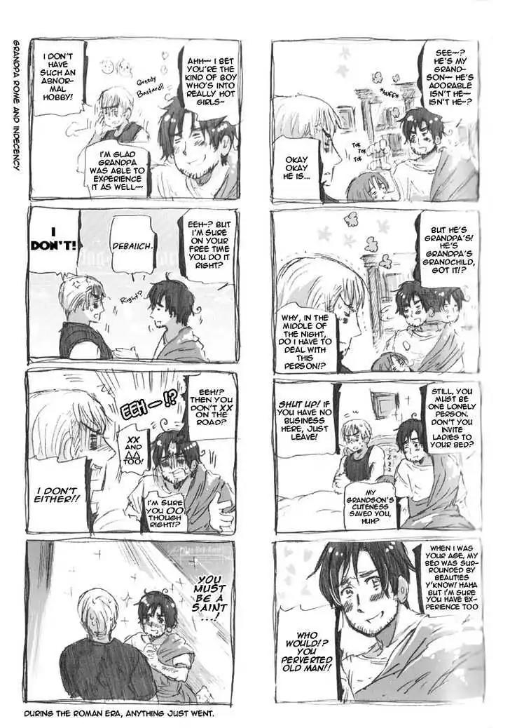 Hetalia Chapter 2.3 page 3 - Vol.2 Chapter 3: With Grandpa Rome