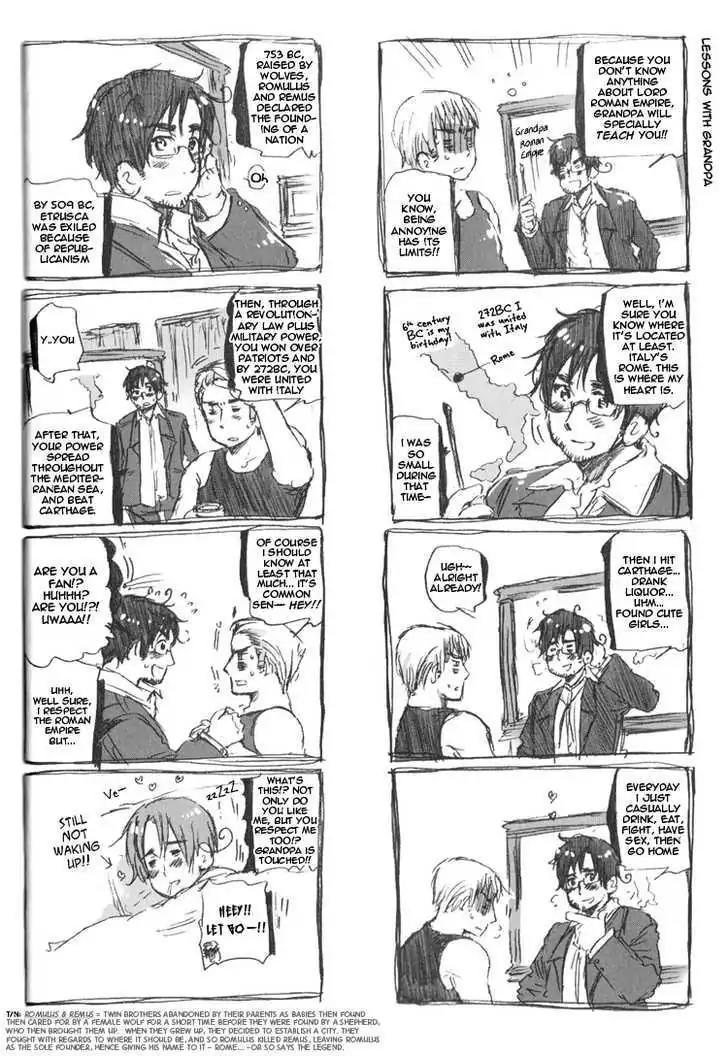 Hetalia Chapter 2.3 page 4 - Vol.2 Chapter 3: With Grandpa Rome