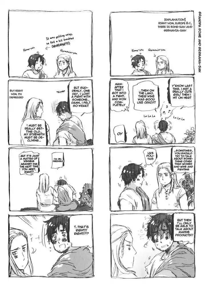 Hetalia Chapter 2.3 page 8 - Vol.2 Chapter 3: With Grandpa Rome