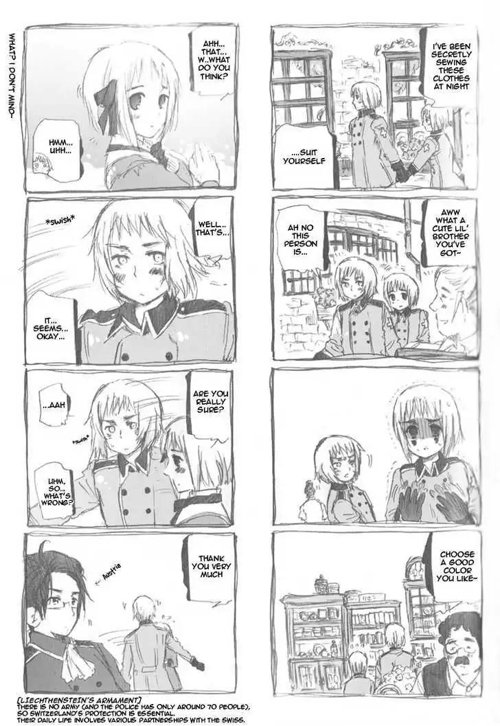 Hetalia Chapter 2.5 page 3 - Vol.2 Chapter 5: Liechtenstein's Diary On "Stupid Big Brother"