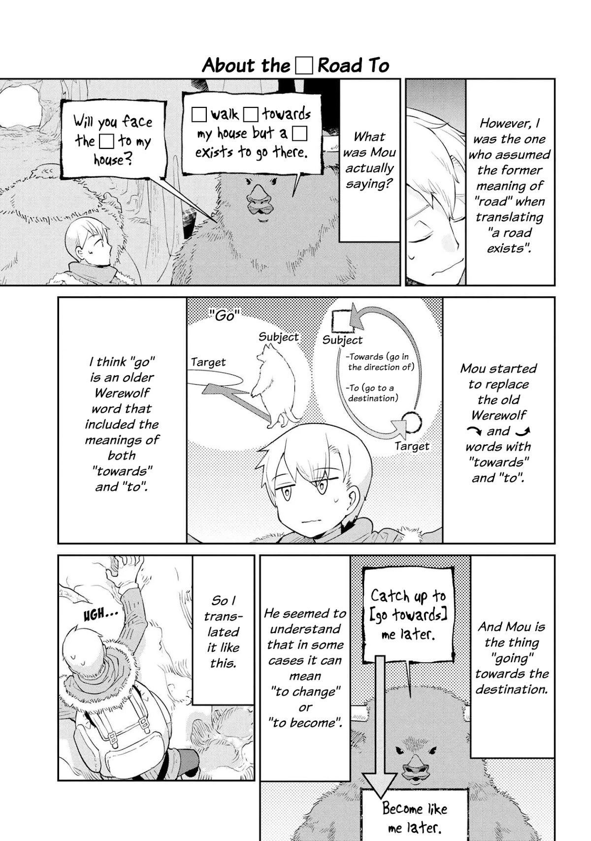 Heterogenia Linguistico Chapter 26 page 3 - Chapter 26: Down the Trackless Path