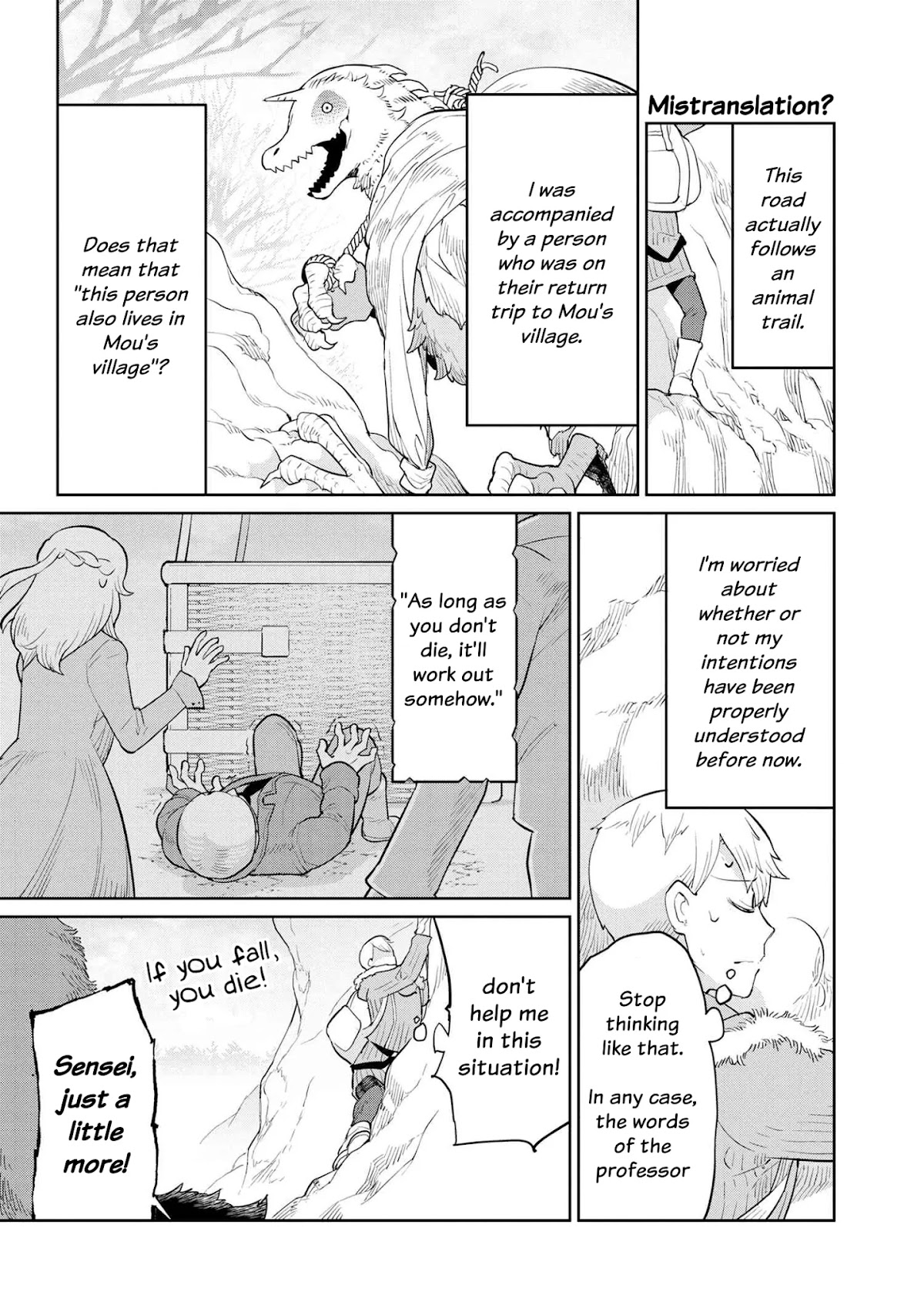 Heterogenia Linguistico Chapter 26 page 4 - Chapter 26: Down the Trackless Path