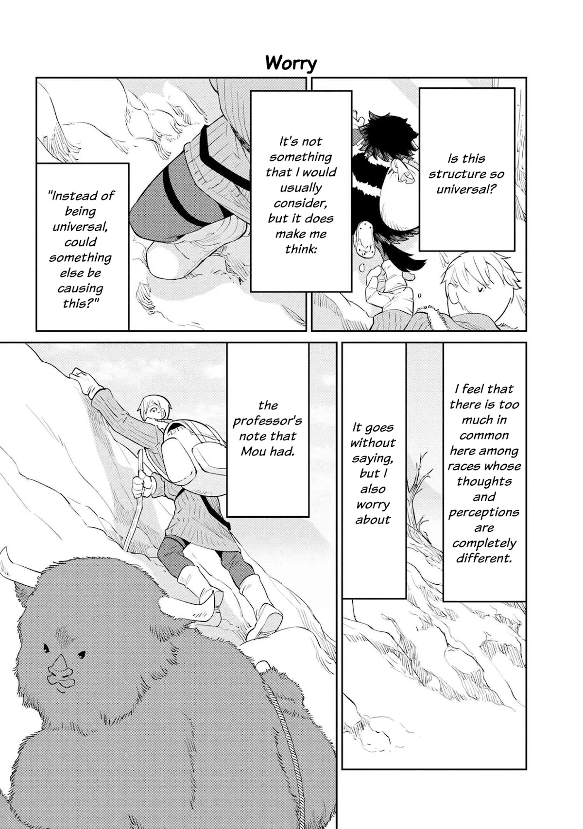 Heterogenia Linguistico Chapter 26 page 8 - Chapter 26: Down the Trackless Path