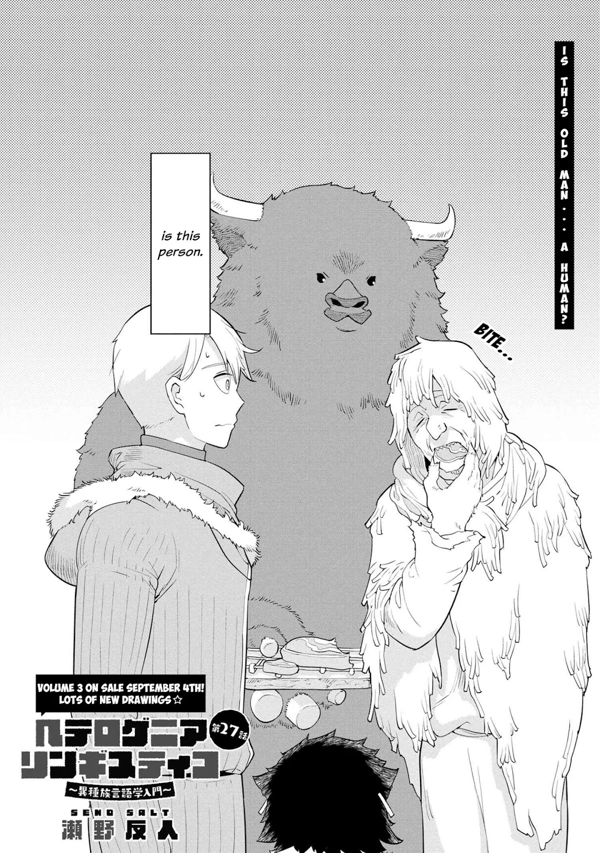 Heterogenia Linguistico Chapter 27 page 2 - Chapter 27: Is This Old Man... a Human?