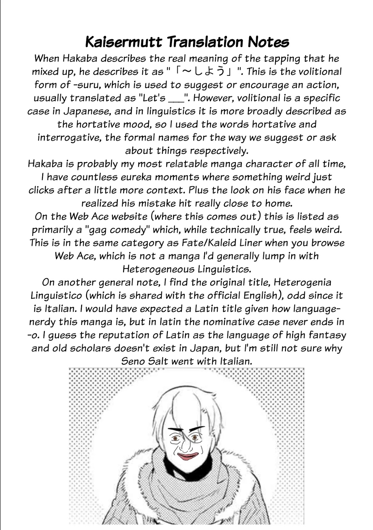 Heterogenia Linguistico Chapter 29 page 15 - Chapter 29: I Want To Make Small Talk
