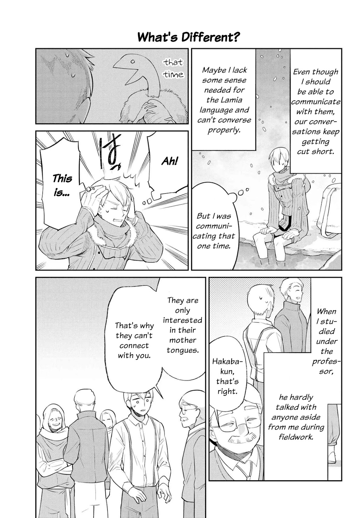 Heterogenia Linguistico Chapter 29 page 5 - Chapter 29: I Want To Make Small Talk