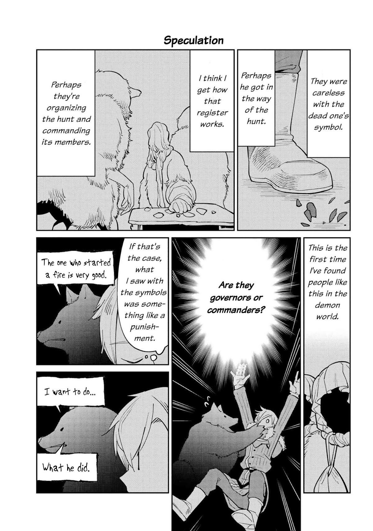 Heterogenia Linguistico Chapter 33 page 5 - Chapter 33: "Hunting" in The Dark!