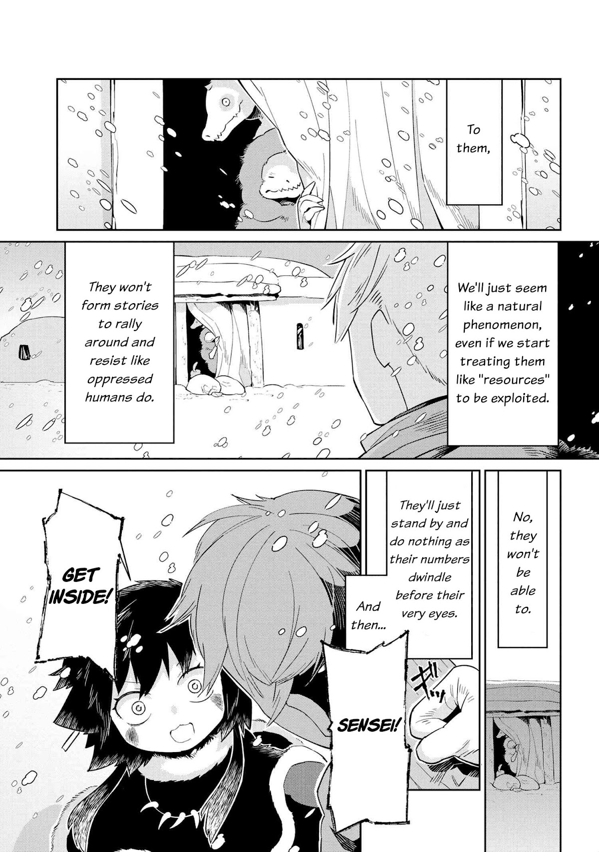 Heterogenia Linguistico Chapter 36 page 17 - Chapter 36: Don't Give Up, Do Your Best!