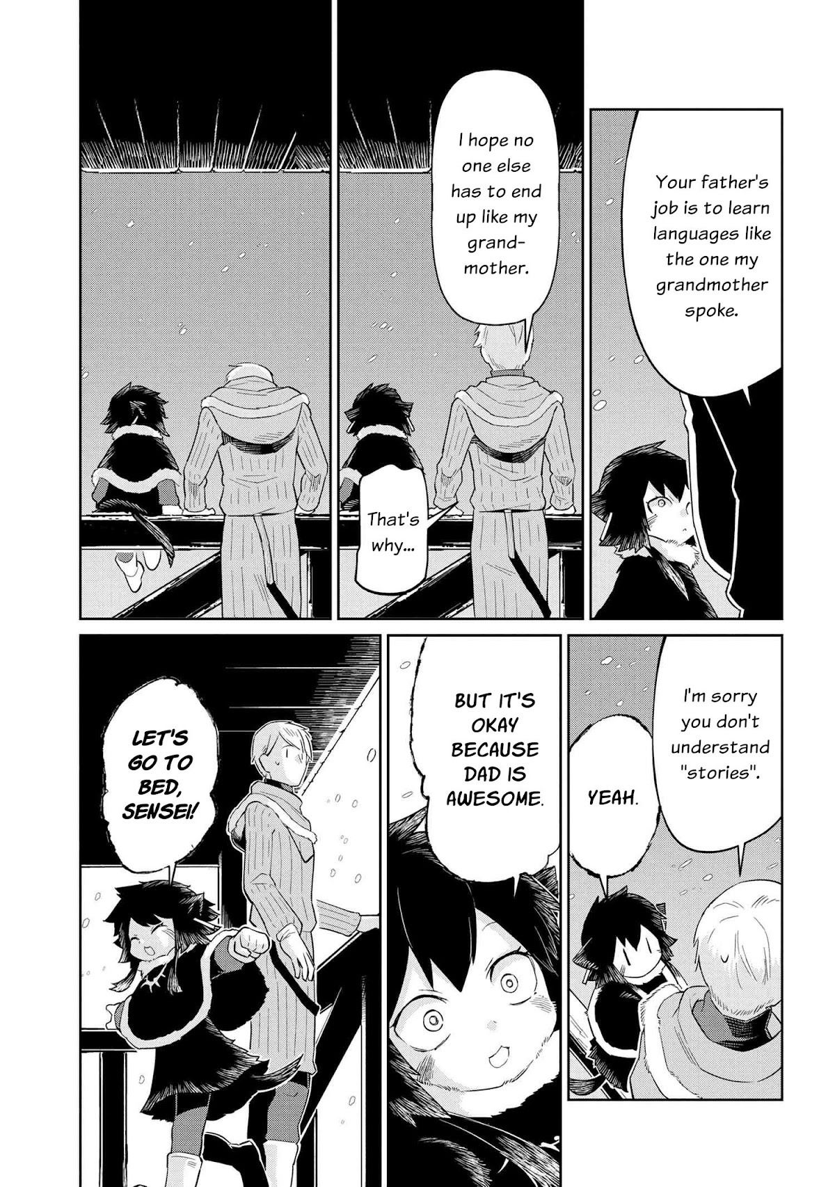 Heterogenia Linguistico Chapter 36 page 21 - Chapter 36: Don't Give Up, Do Your Best!