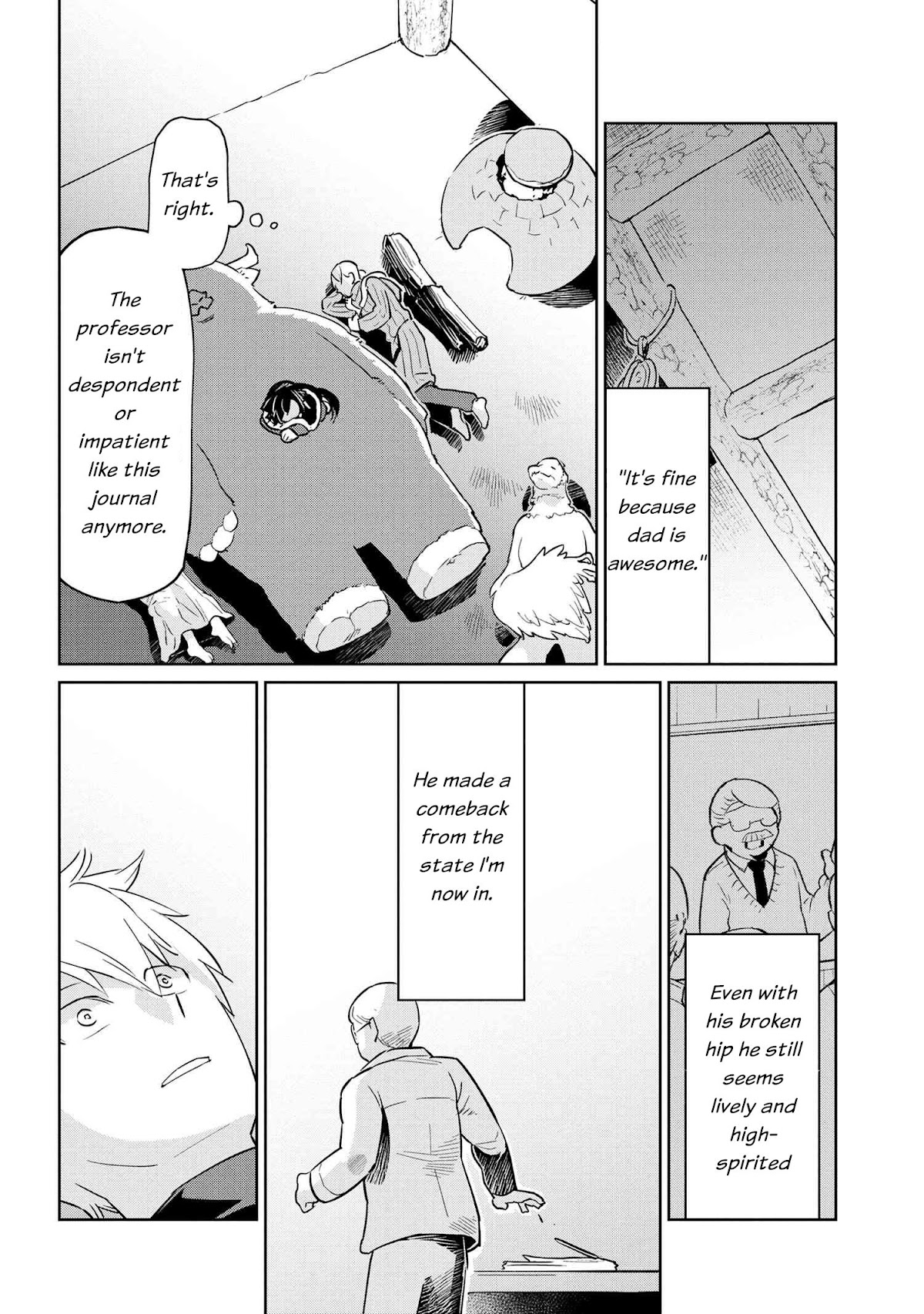 Heterogenia Linguistico Chapter 36 page 22 - Chapter 36: Don't Give Up, Do Your Best!