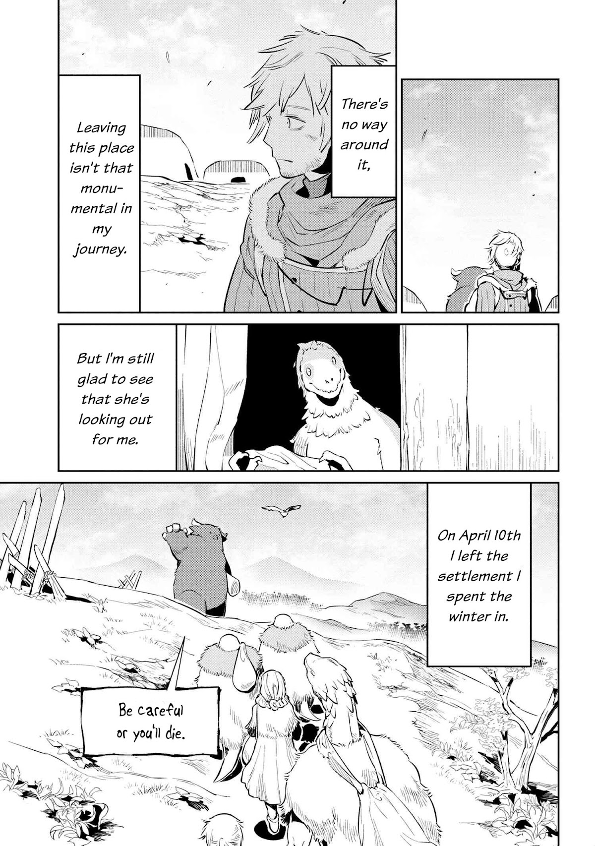 Heterogenia Linguistico Chapter 37 page 19 - Chapter 37: The Snow Melted, and The Welcome Change of Seasons Came