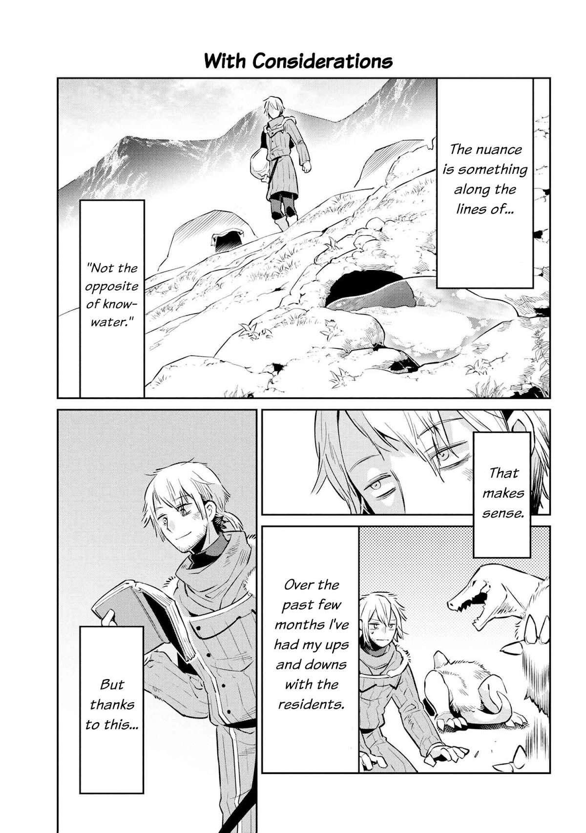 Heterogenia Linguistico Chapter 37 page 5 - Chapter 37: The Snow Melted, and The Welcome Change of Seasons Came