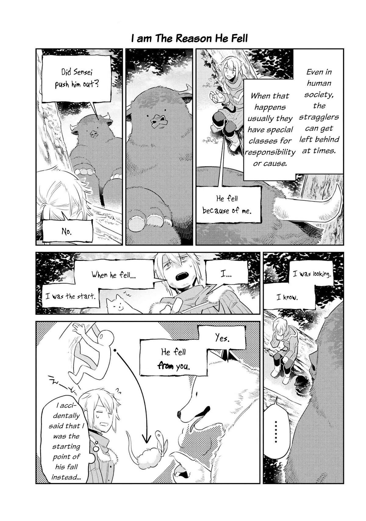 Heterogenia Linguistico Chapter 39 page 7 - Chapter 39: But He Fell?