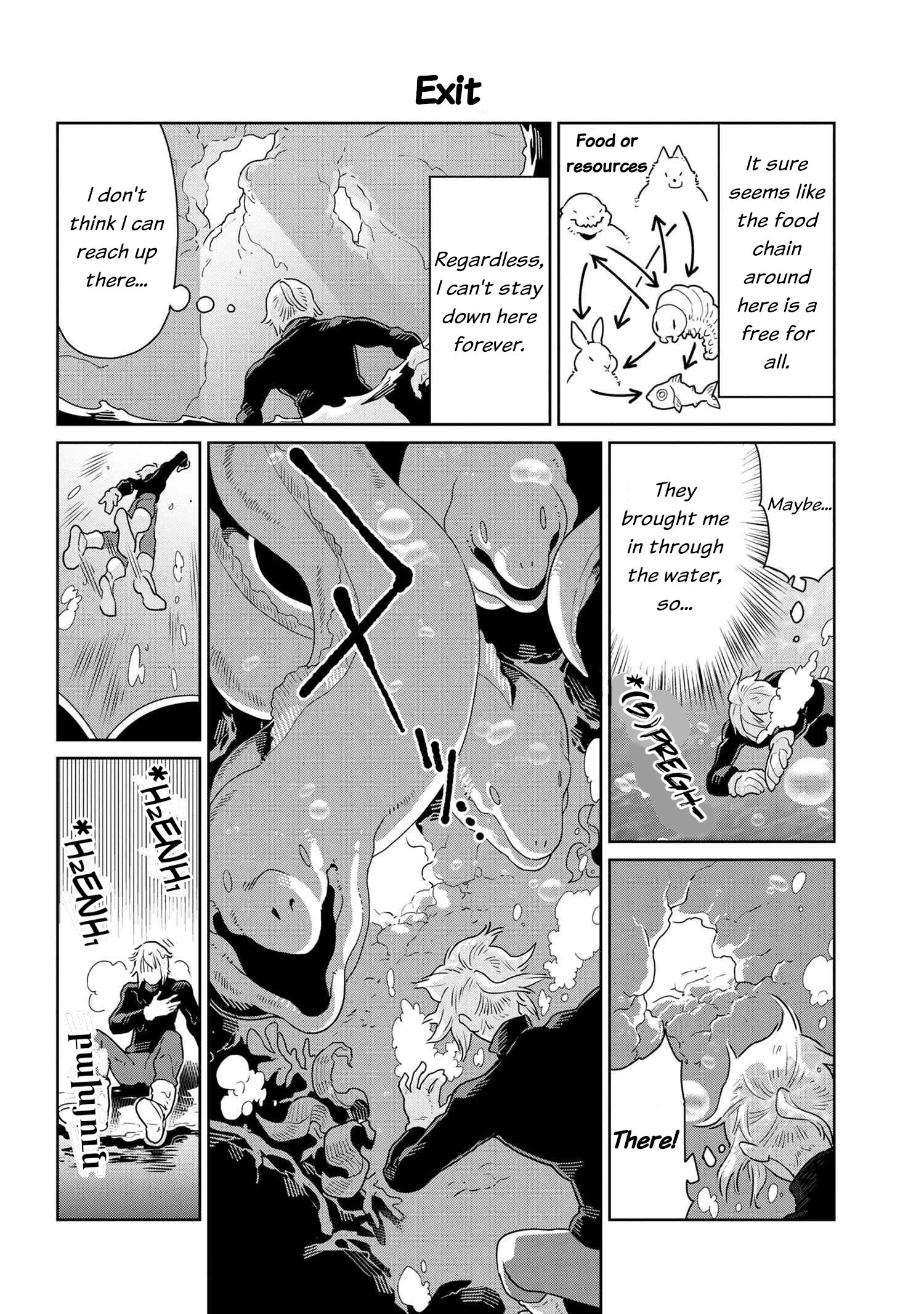 Heterogenia Linguistico Chapter 43 page 4 - Chapter 43: Washing Up In An Underwater Cave