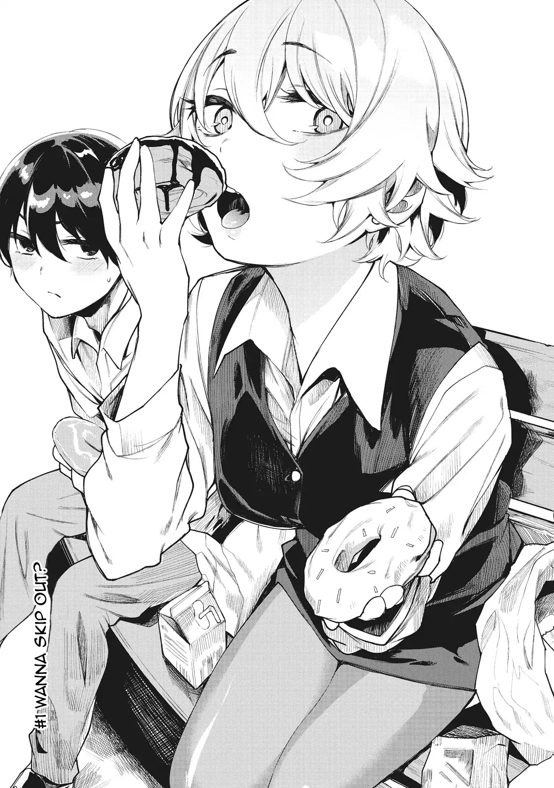 Hey boy! Let's take a break. Chapter 1 page 3 - Chapter 1: Wanna Skip Out?