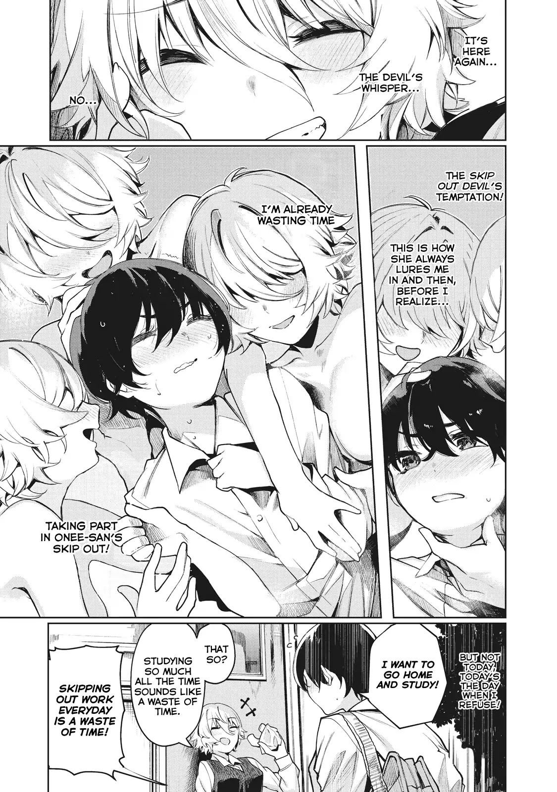 Hey boy! Let's take a break. Chapter 1 page 7 - Chapter 1: Wanna Skip Out?