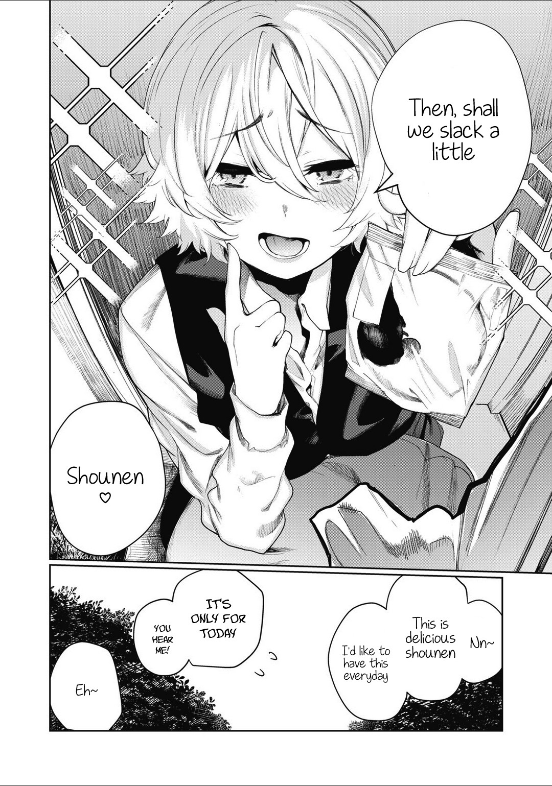Hey boy! Let's take a break. Chapter 11 page 15 - Chapter 11: Shall We Doze Off?