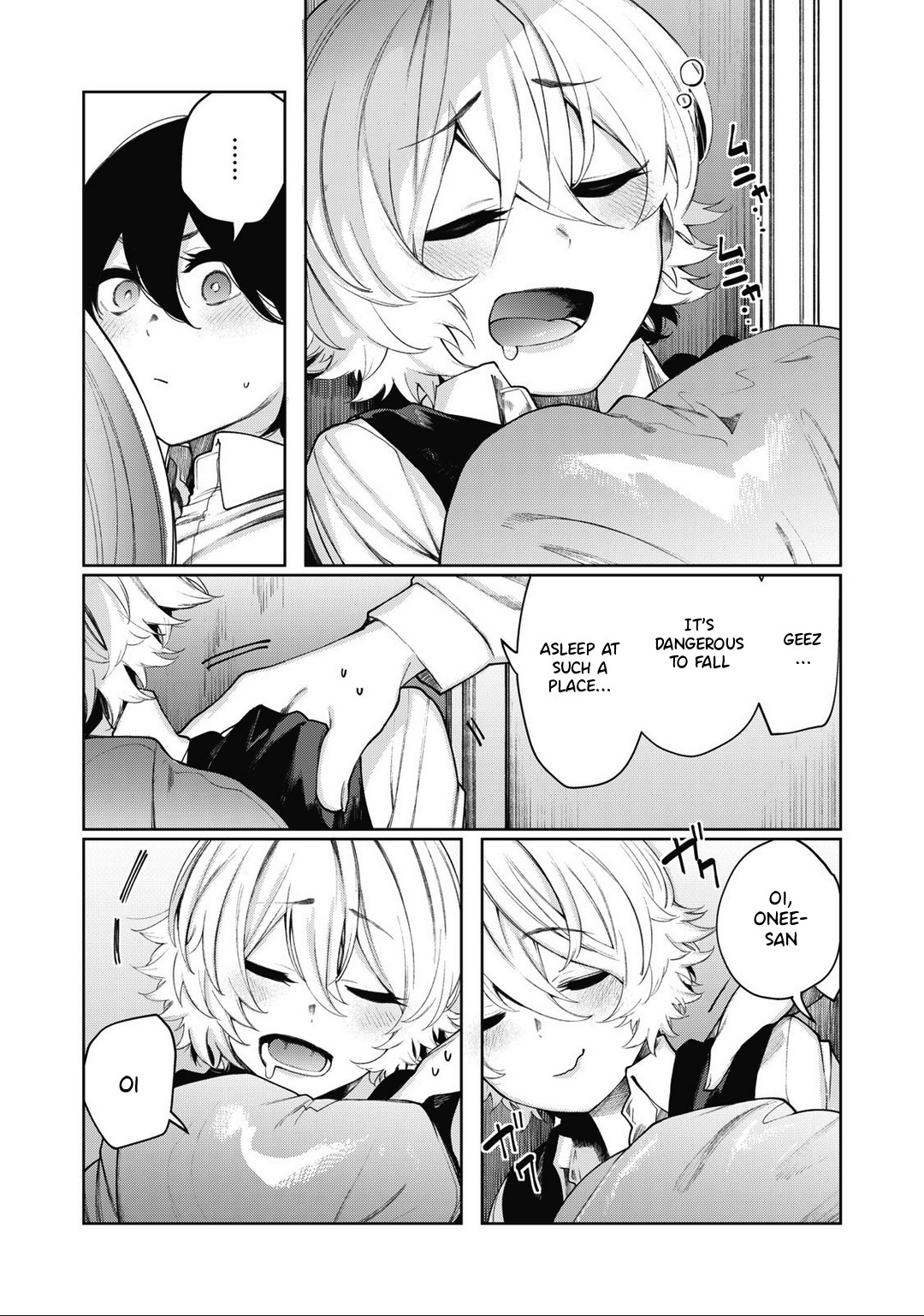 Hey boy! Let's take a break. Chapter 11 page 6 - Chapter 11: Shall We Doze Off?