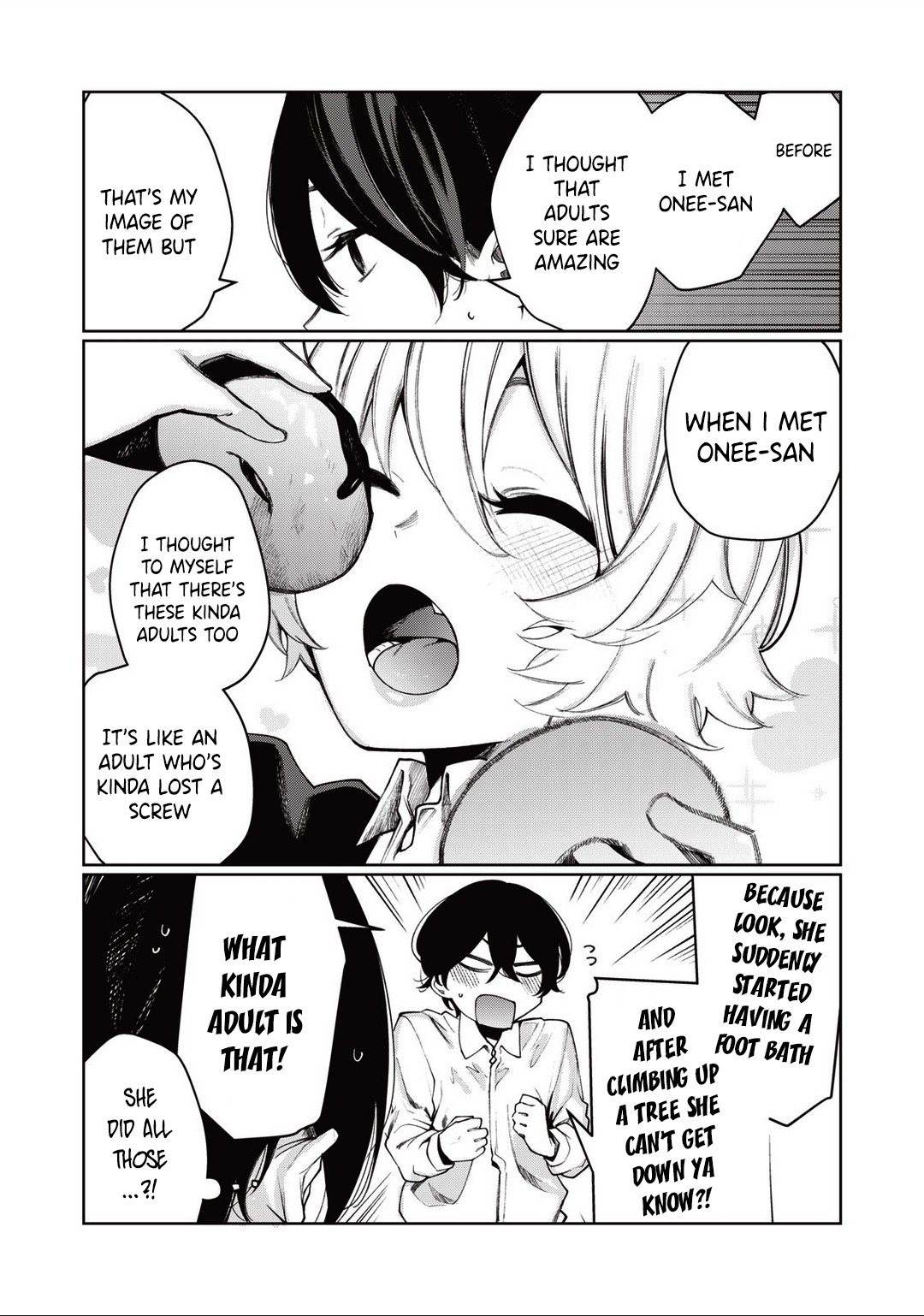 Hey boy! Let's take a break. Chapter 12 page 10 - Chapter 12: Please Cheer Up?
