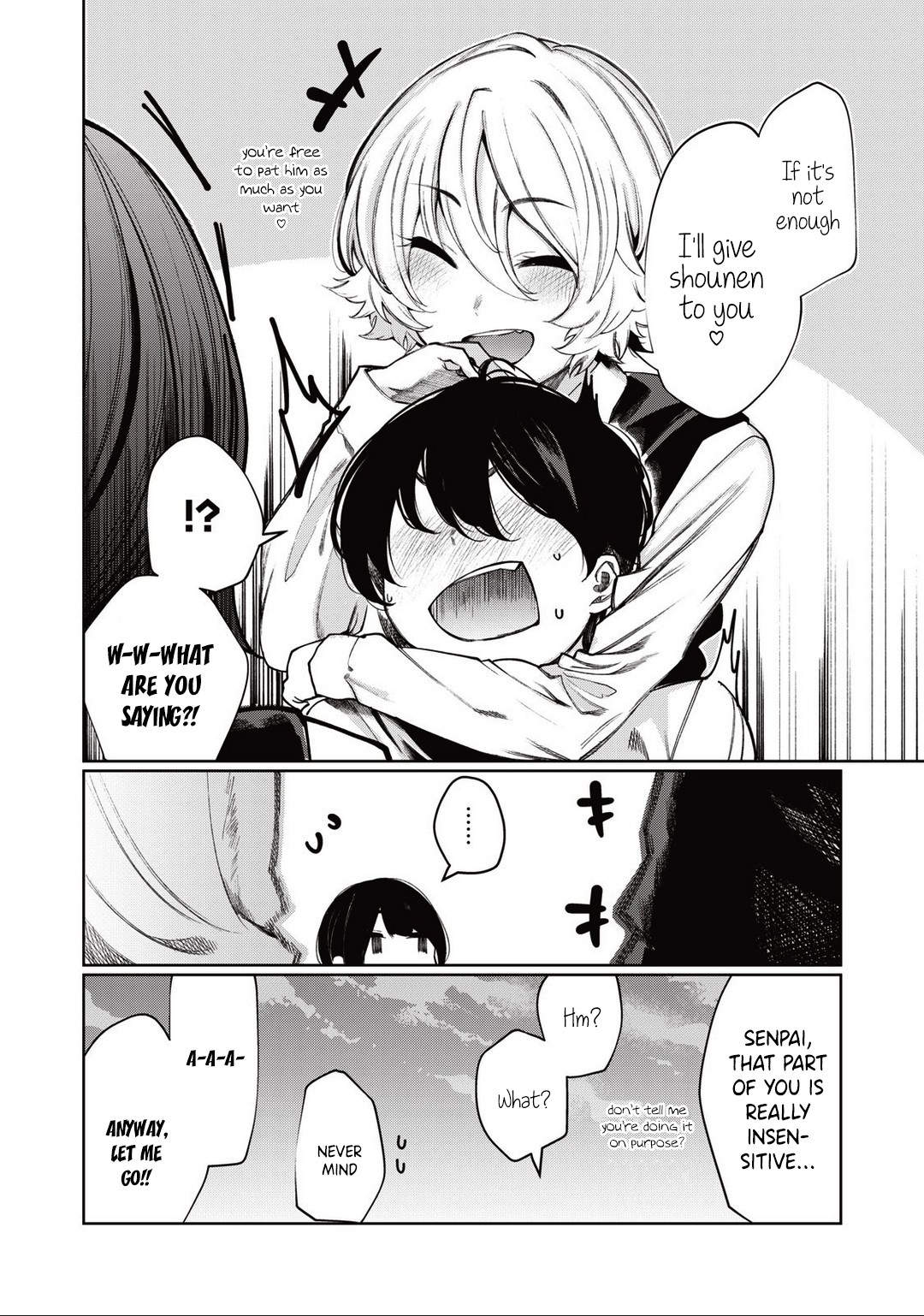 Hey boy! Let's take a break. Chapter 12 page 15 - Chapter 12: Please Cheer Up?