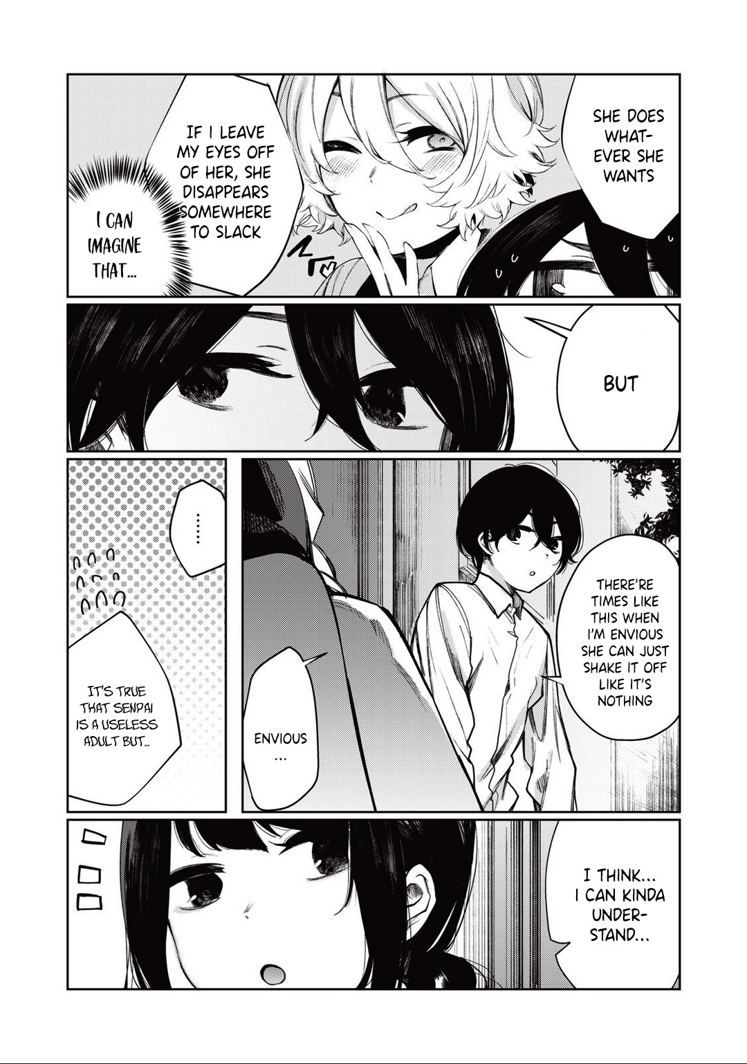 Hey boy! Let's take a break. Chapter 12 page 9 - Chapter 12: Please Cheer Up?