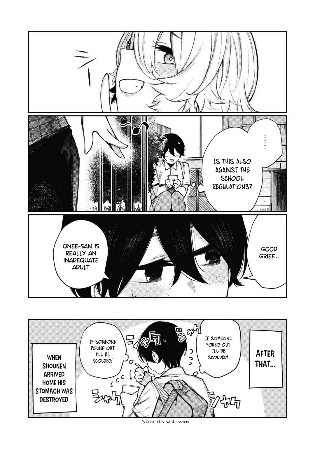 Hey boy! Let's take a break. Chapter 14 page 15 - Chapter 14: Let's Avoid Them