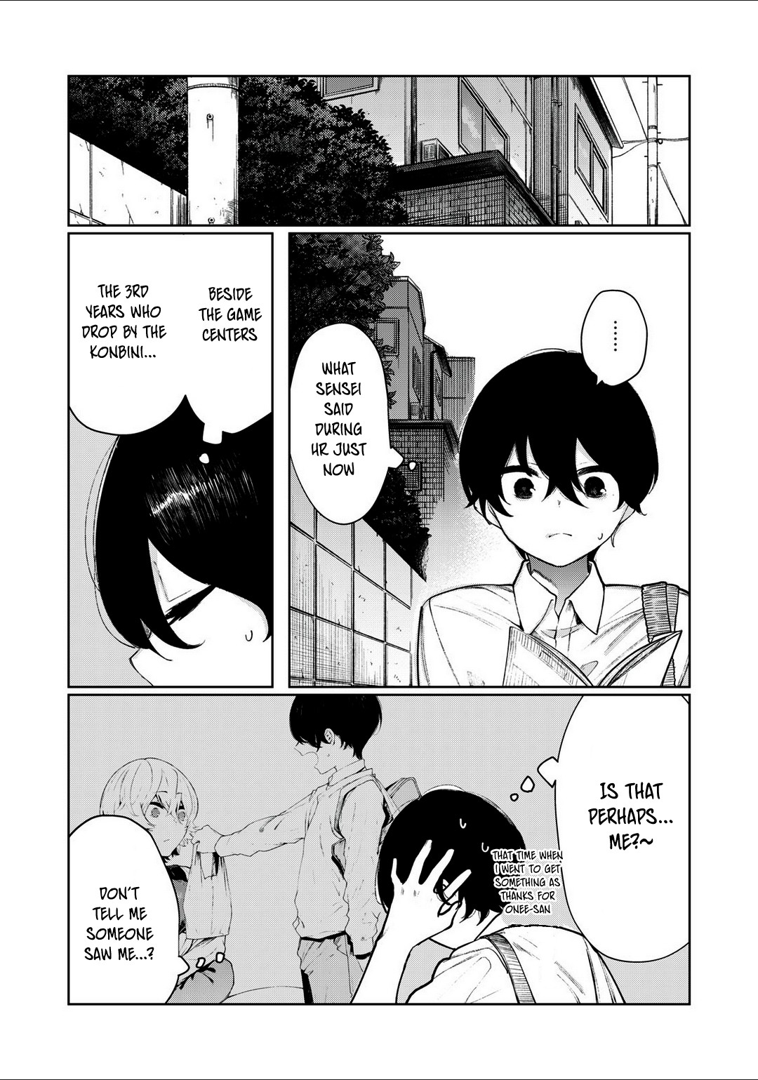 Hey boy! Let's take a break. Chapter 14 page 4 - Chapter 14: Let's Avoid Them