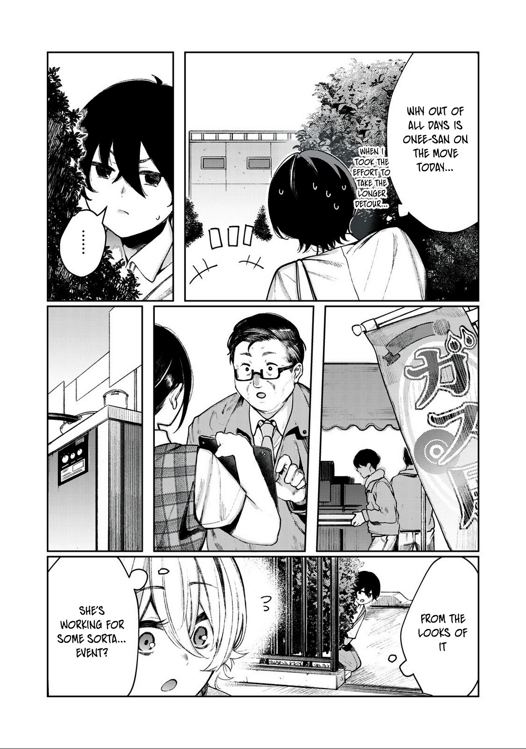Hey boy! Let's take a break. Chapter 14 page 8 - Chapter 14: Let's Avoid Them