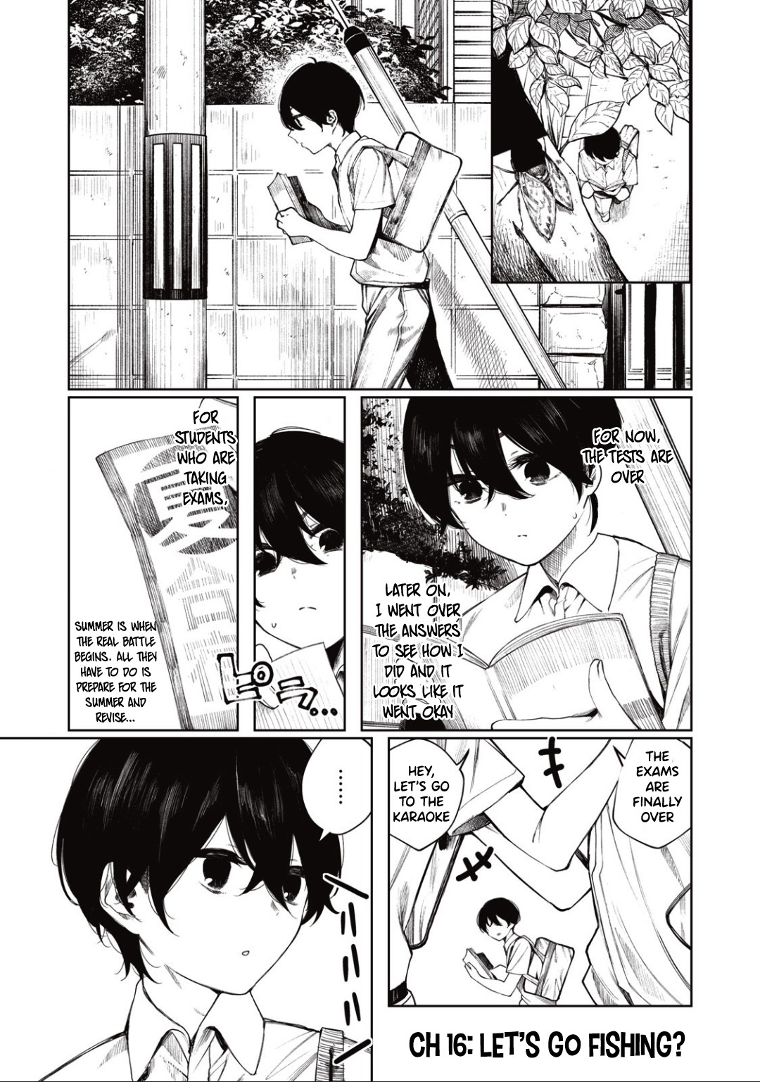 Hey boy! Let's take a break. Chapter 16 page 2 - Chapter 16: Let's Go Fishing?