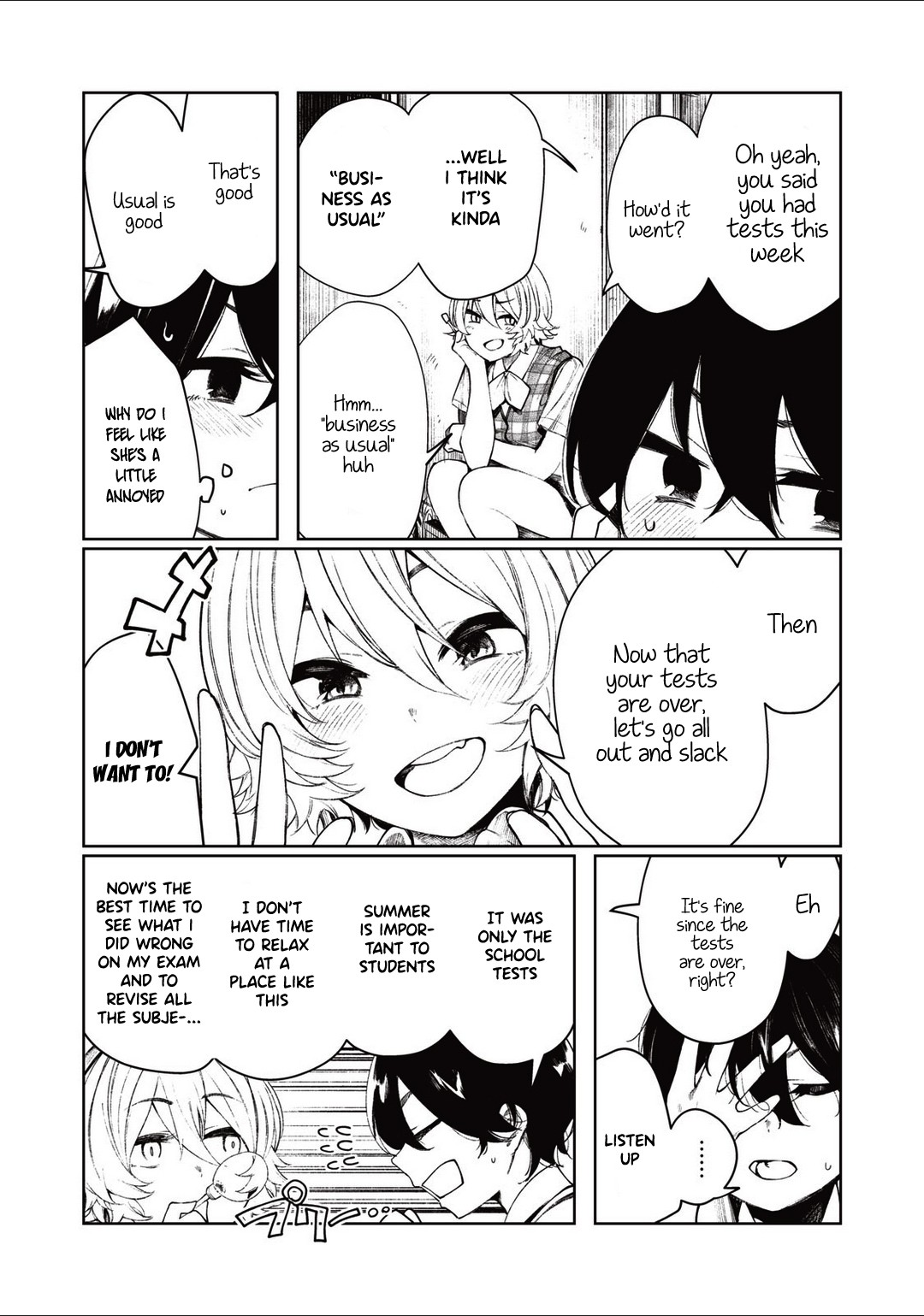 Hey boy! Let's take a break. Chapter 16 page 4 - Chapter 16: Let's Go Fishing?