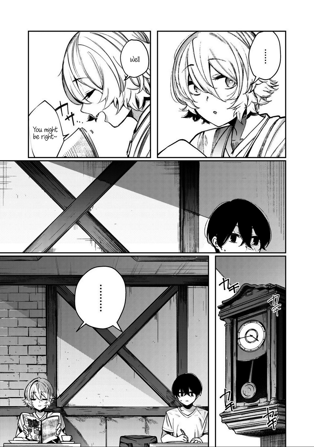 Hey boy! Let's take a break. Chapter 17 page 10 - Chapter 17: Let's Have Some Tea Together?