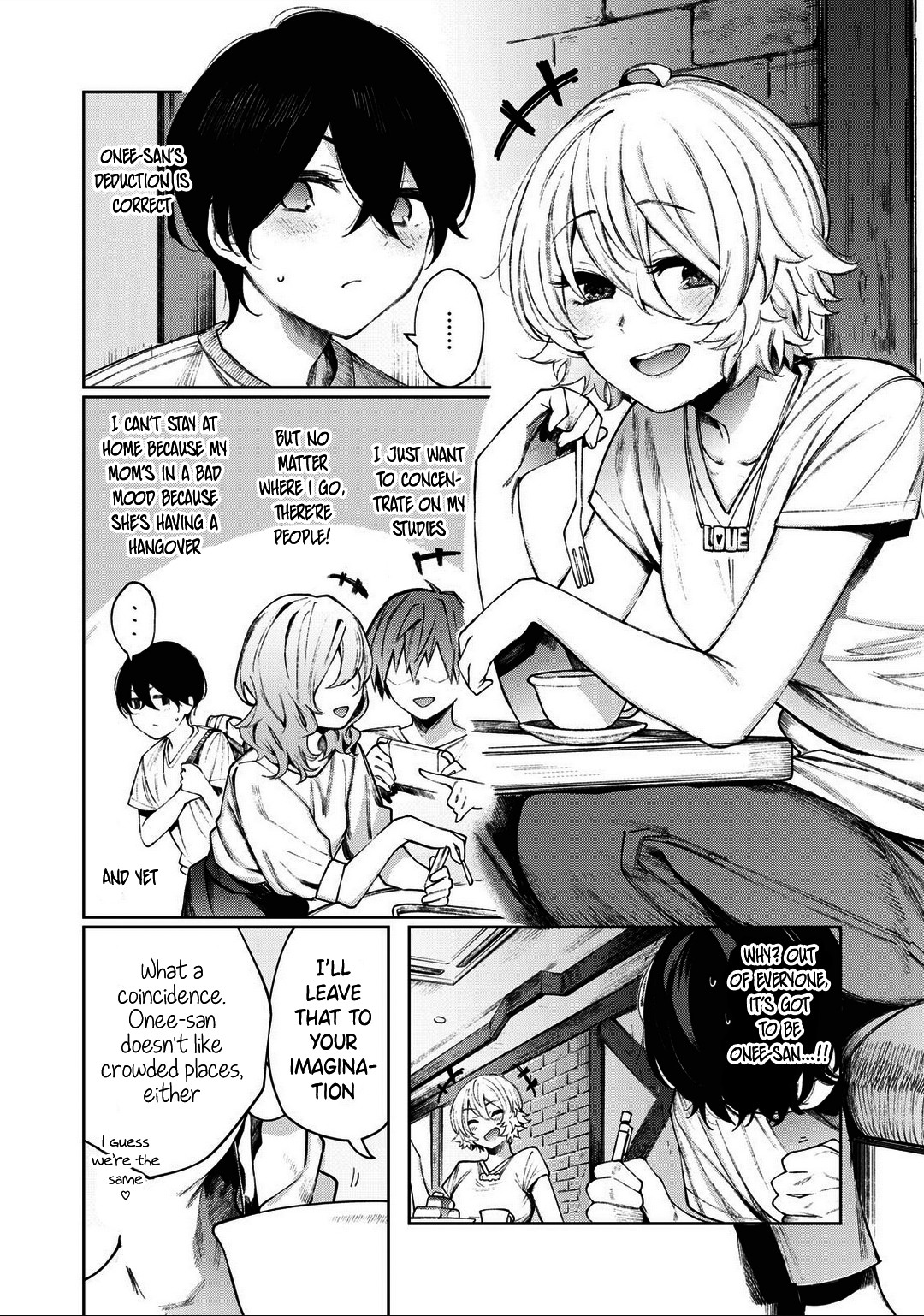 Hey boy! Let's take a break. Chapter 17 page 4 - Chapter 17: Let's Have Some Tea Together?