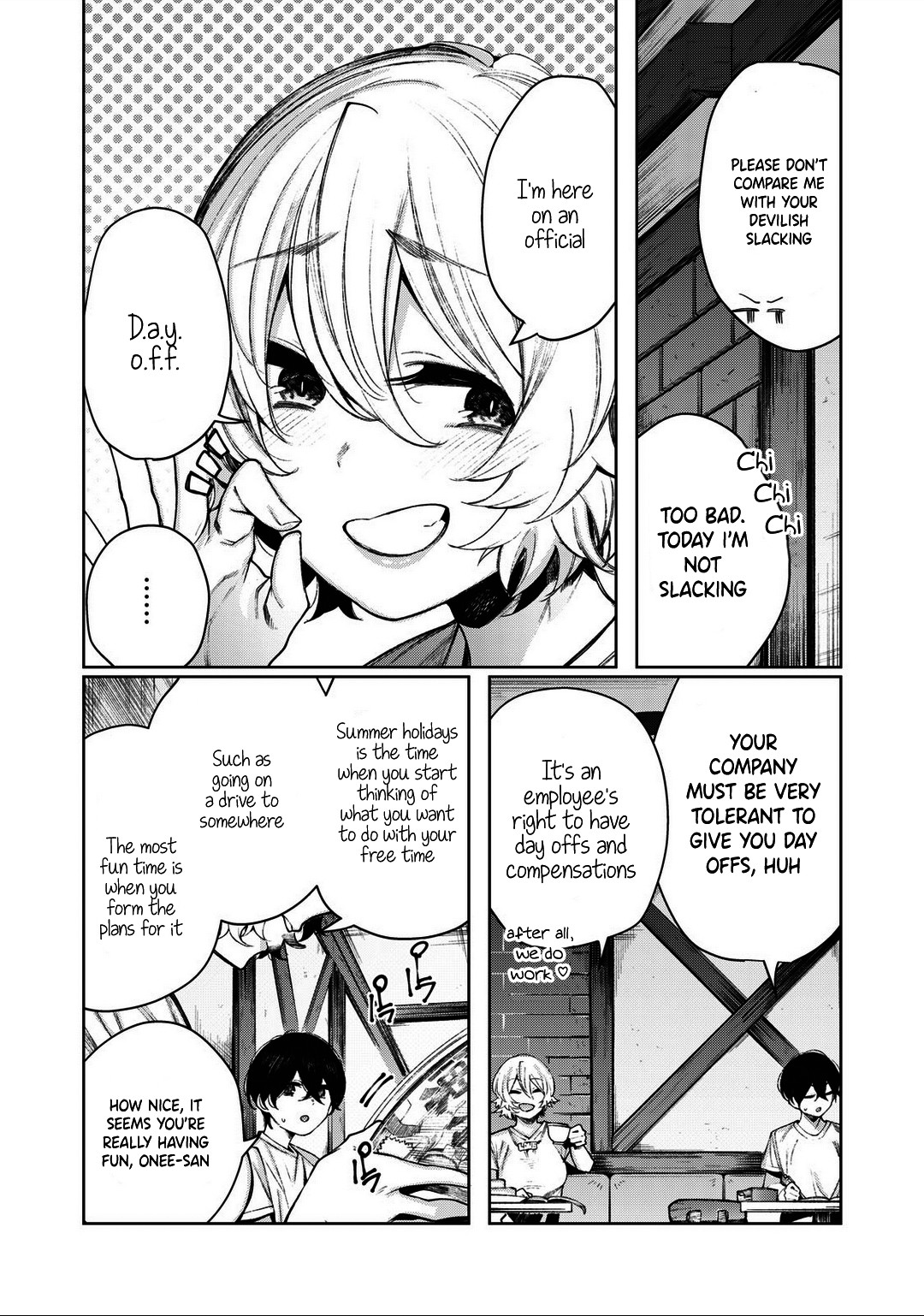 Hey boy! Let's take a break. Chapter 17 page 5 - Chapter 17: Let's Have Some Tea Together?