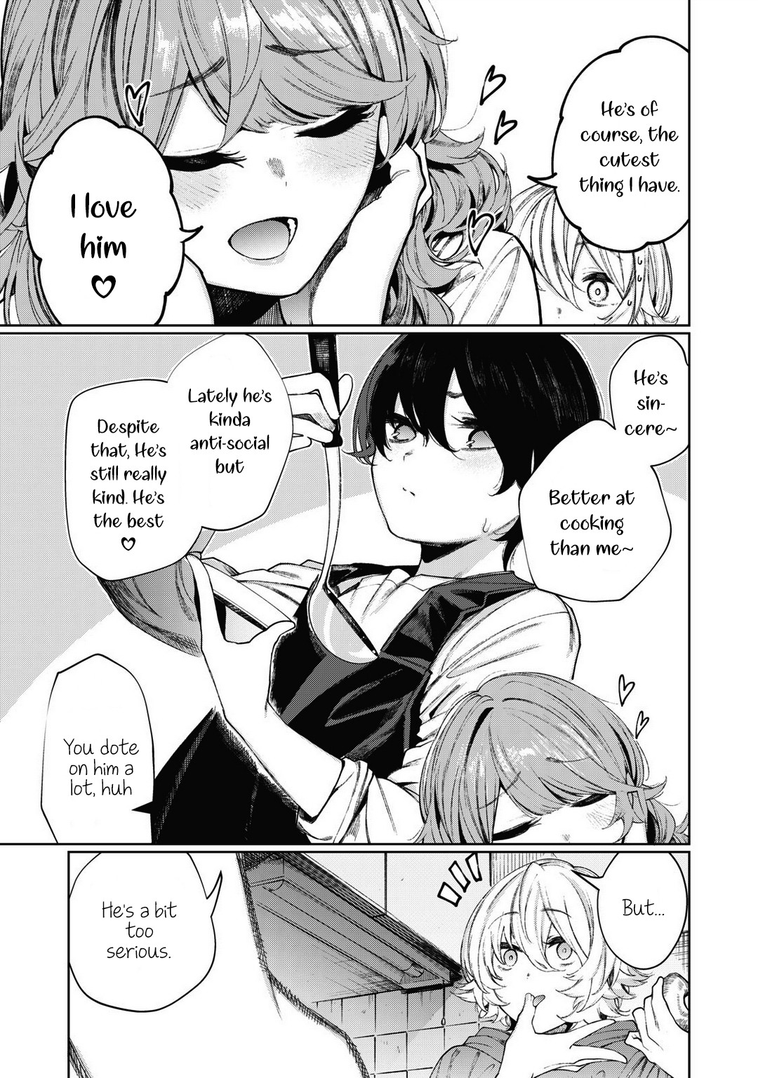 Hey boy! Let's take a break. Chapter 18 page 12 - Chapter 18: Let's Visit?