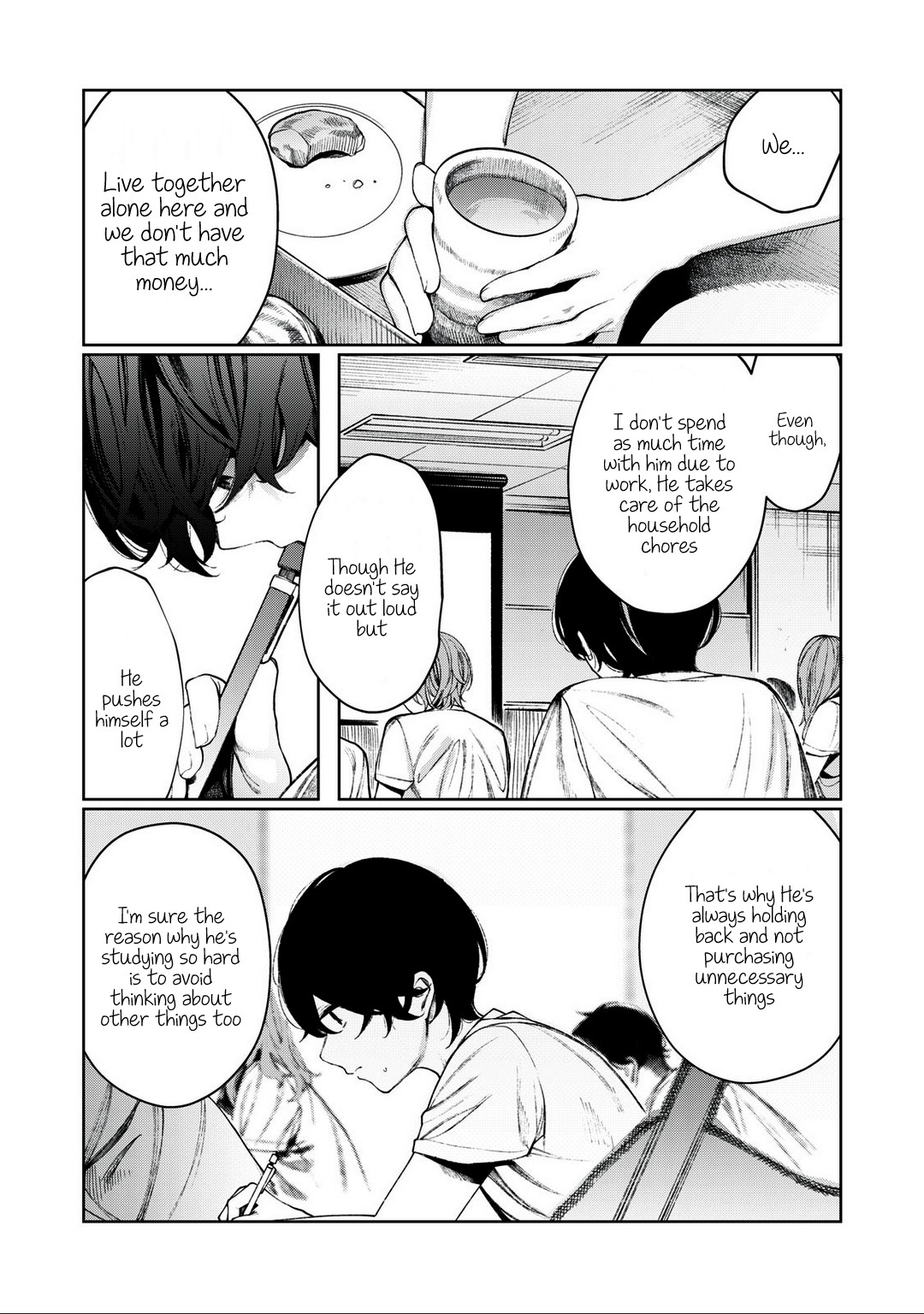 Hey boy! Let's take a break. Chapter 18 page 13 - Chapter 18: Let's Visit?