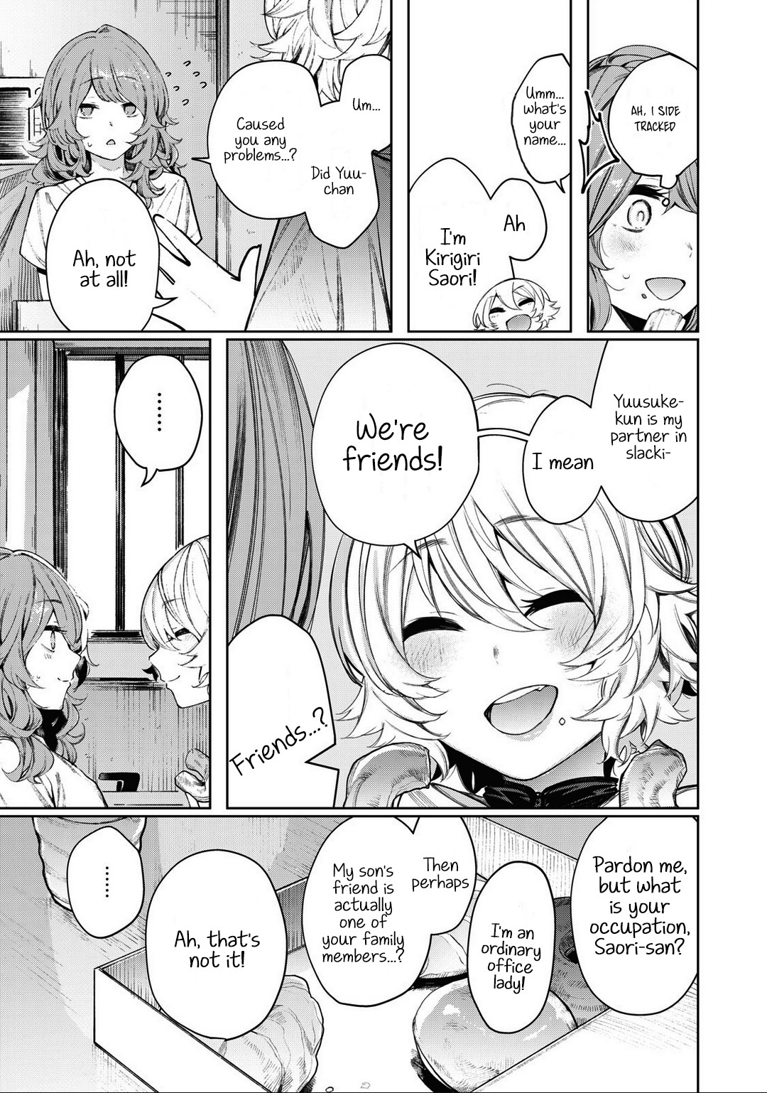 Hey boy! Let's take a break. Chapter 18 page 8 - Chapter 18: Let's Visit?