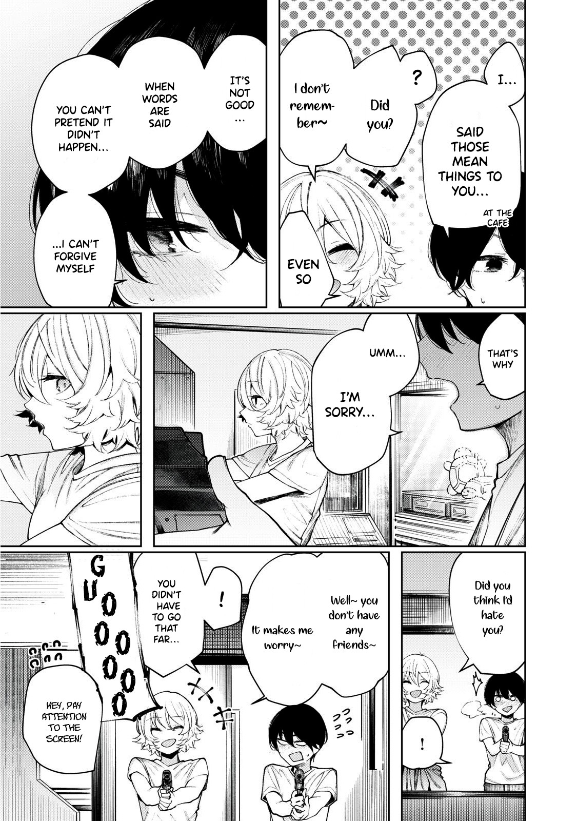 Hey boy! Let's take a break. Chapter 19 page 12 - Chapter 19: Let's Convey?