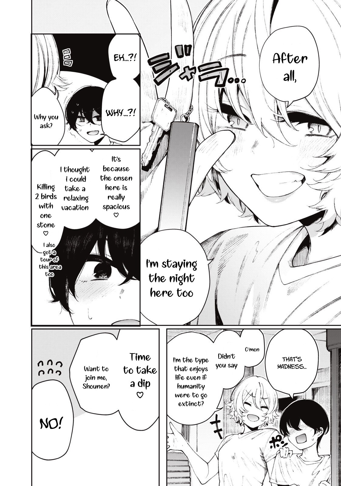 Hey boy! Let's take a break. Chapter 19 page 15 - Chapter 19: Let's Convey?