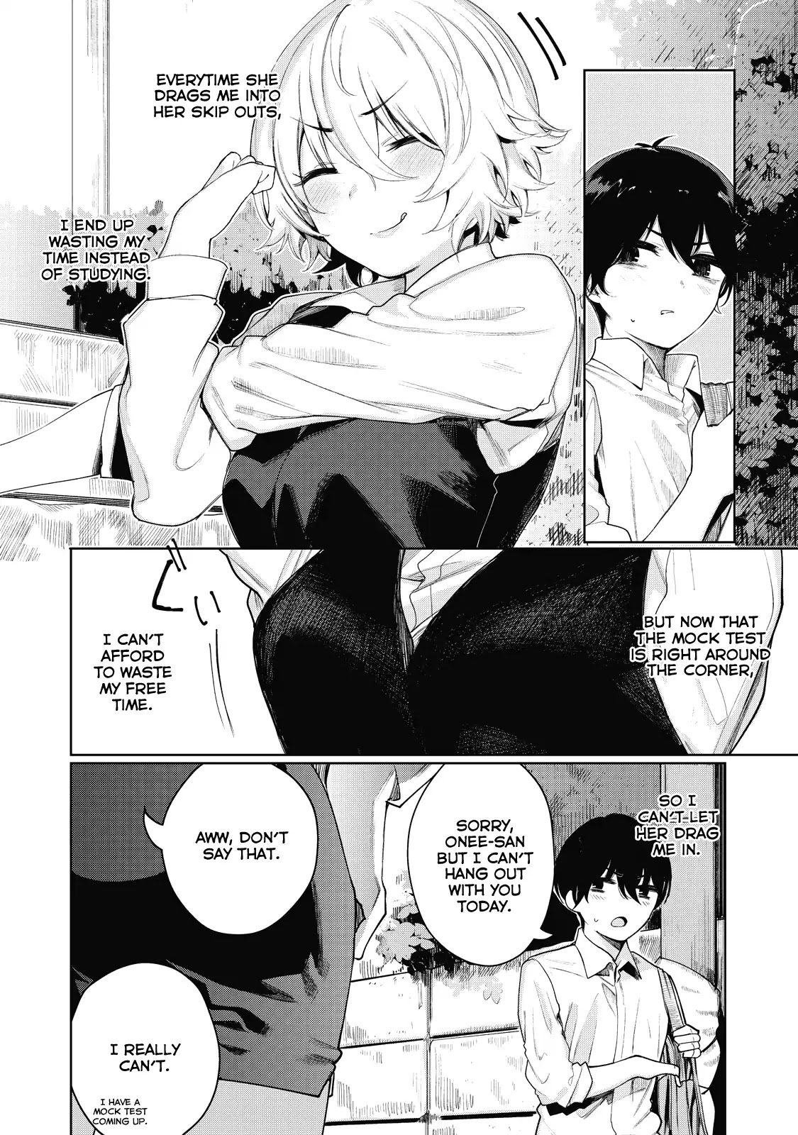 Hey boy! Let's take a break. Chapter 2 page 4 - Chapter 2: Wanna Loosen Up?
