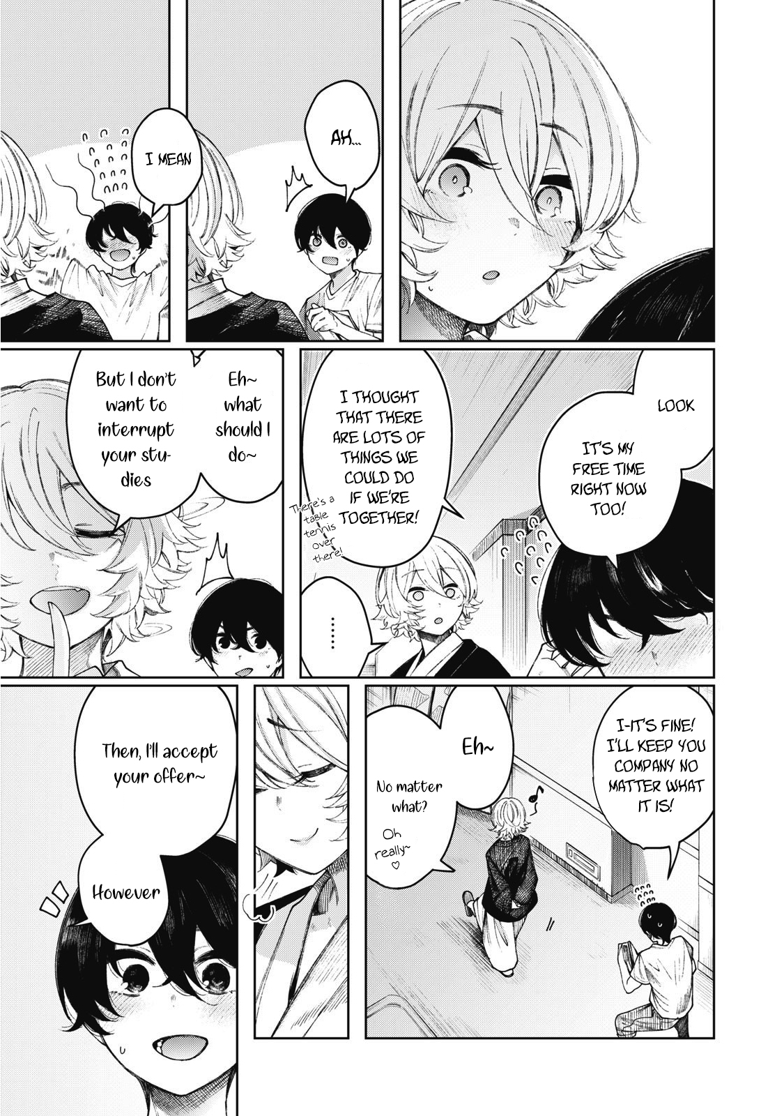 Hey boy! Let's take a break. Chapter 20 page 12 - Chapter 20: Shall We Play?