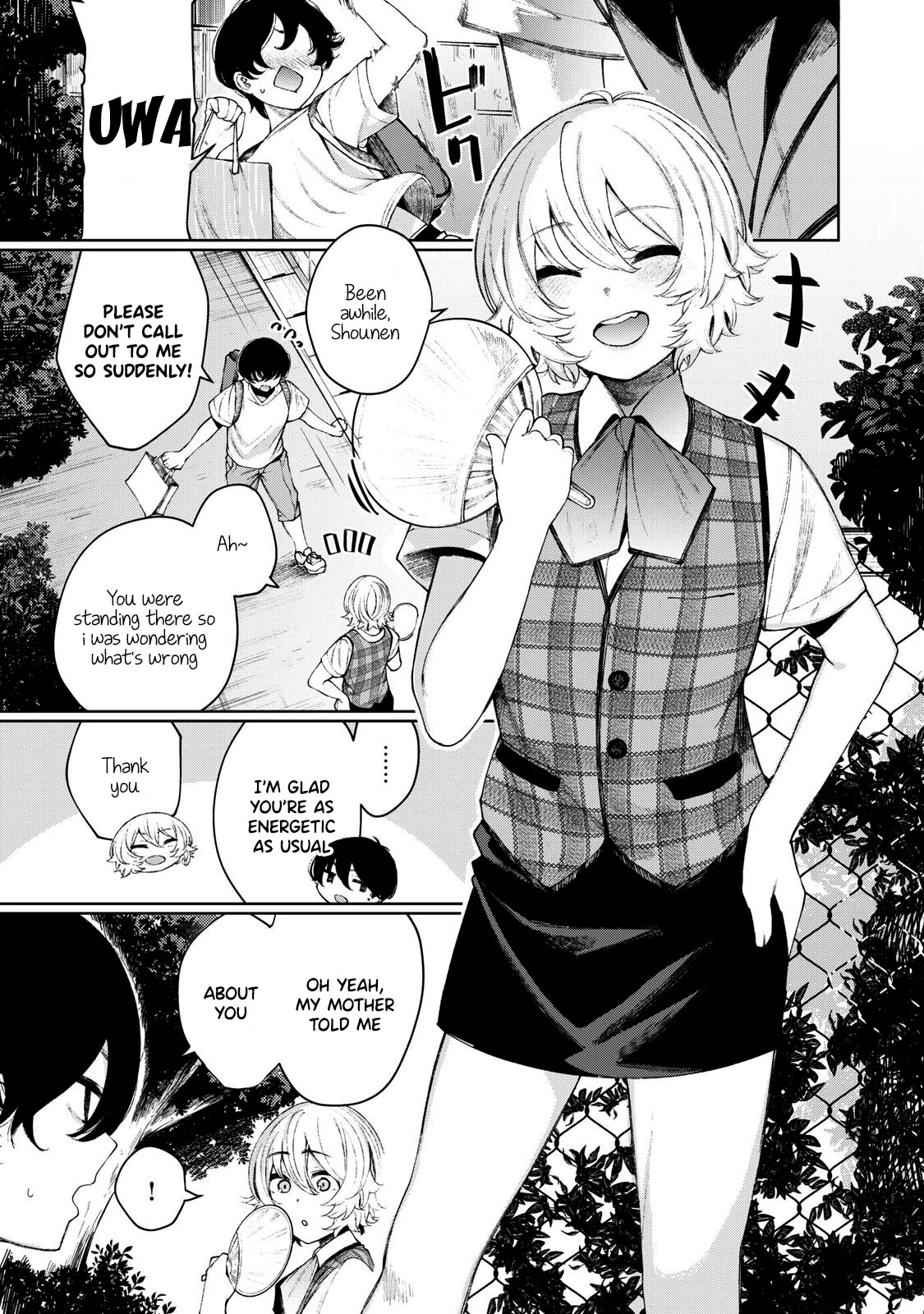Hey boy! Let's take a break. Chapter 21 page 6 - Chapter 21: Let's Fiddle?