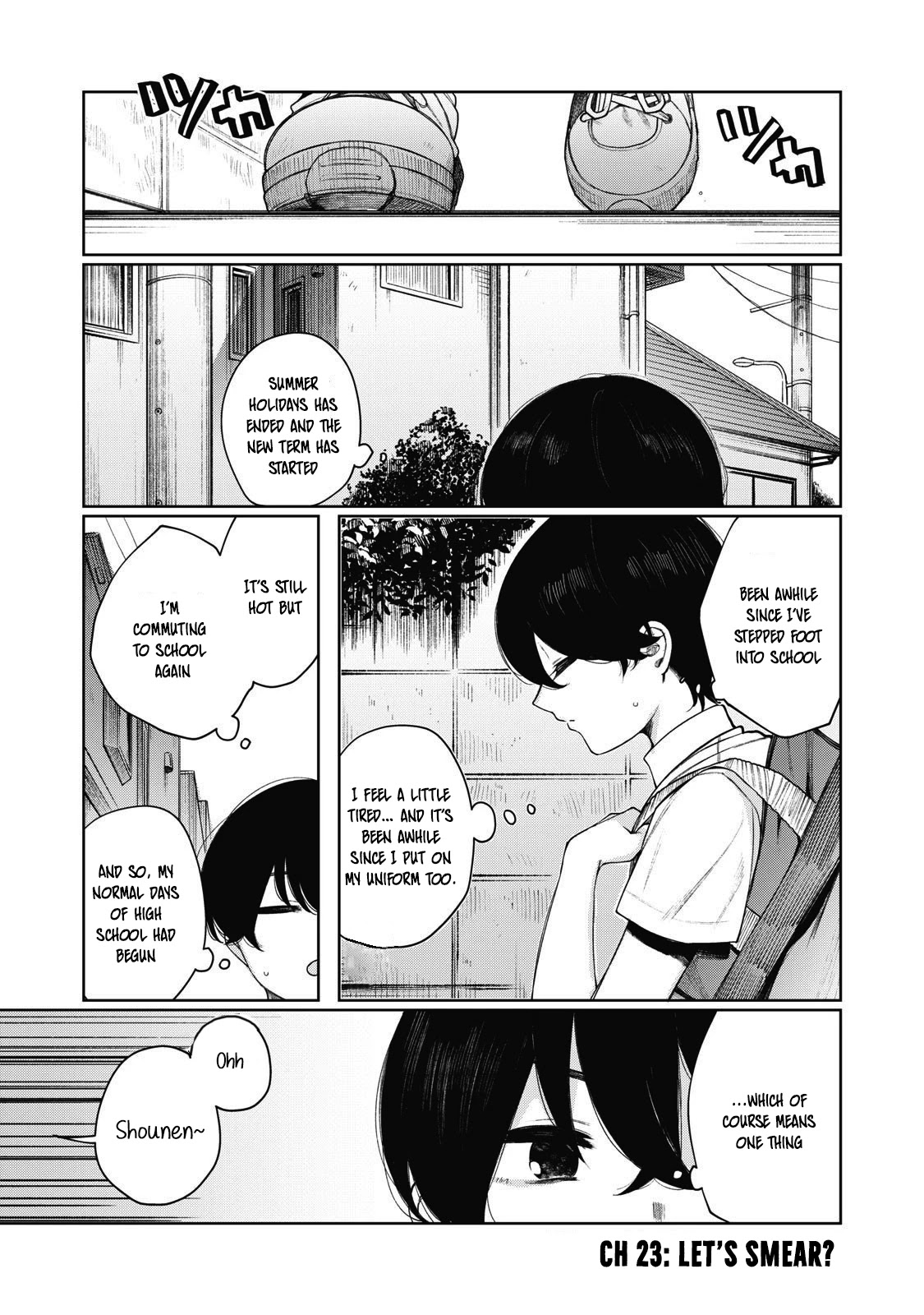 Hey boy! Let's take a break. Chapter 23 page 2 - Chapter 23: Let's Smear?